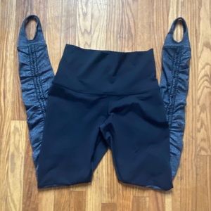 Lululemon Herringbone Two Tone Stirrup Leggings